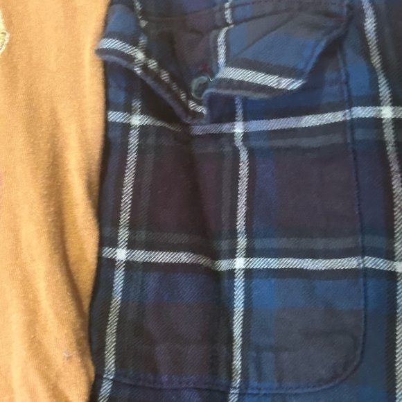 NWT Upcycled Beatles Flannel Tee size L-XXL - Picture 4 of 7